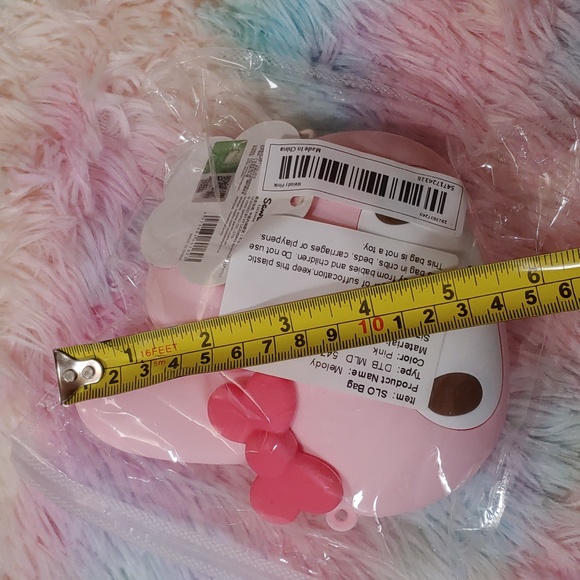 Sanrio 🆕 My Melody Small Silicone Crossbody Bag - Picture 10 of 10